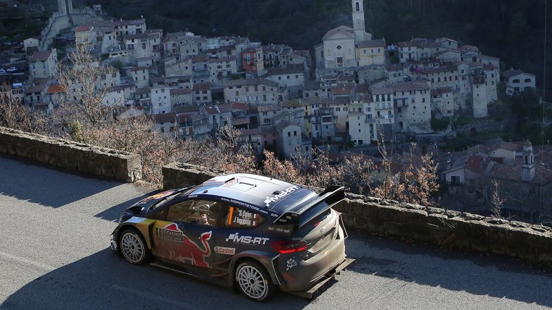 WRC18 Monte-Carlo. Ogier (Ford M-Sport) Quinta Volta