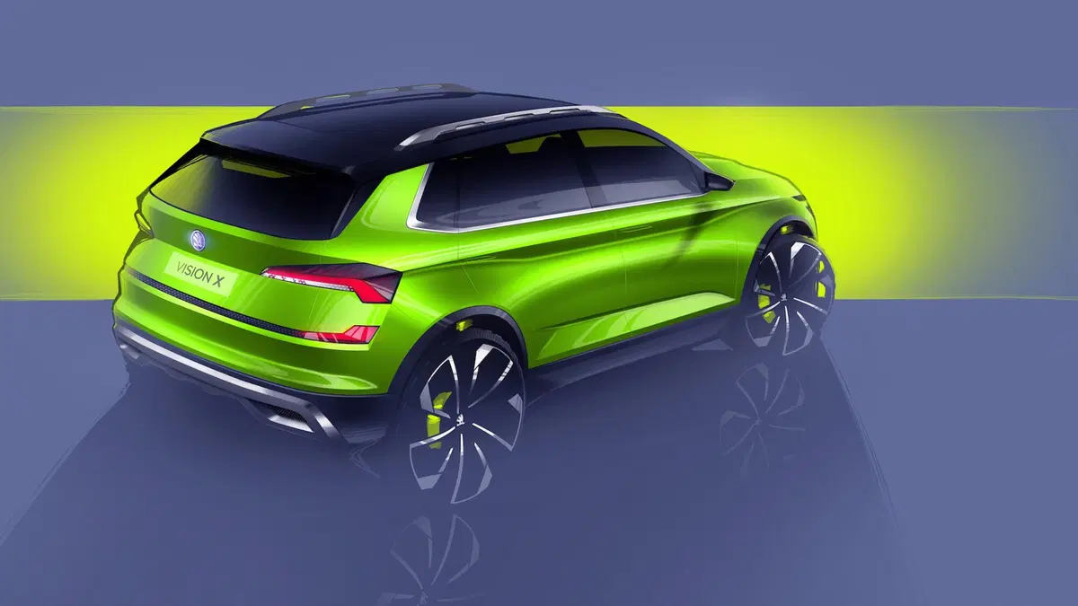 Skoda Vision X, il futuro SUV compatto al Salone di Ginevra 2018