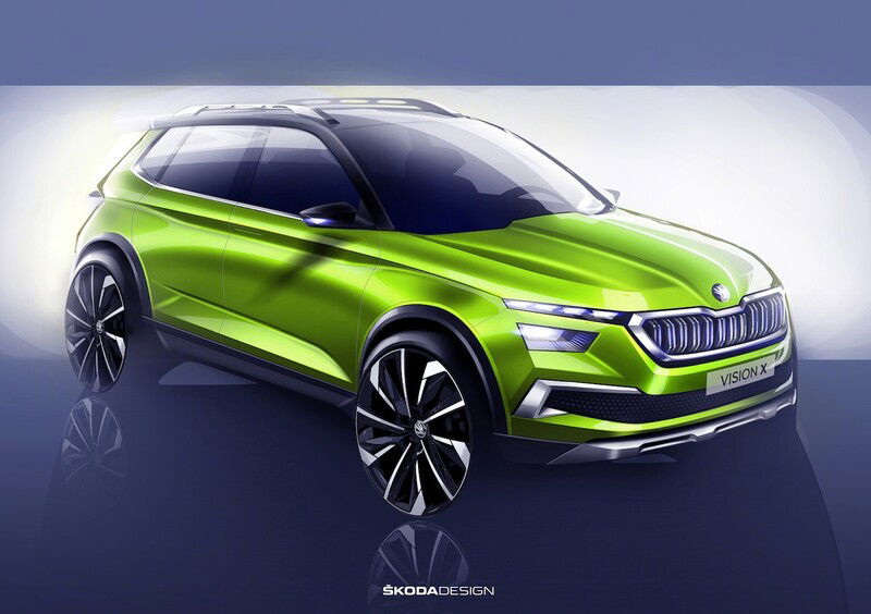 Skoda Vision X, il futuro SUV compatto al Salone di Ginevra 2018