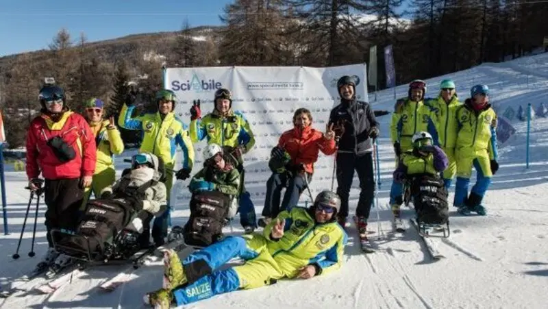 SciAbile 2018: l'elica BMW in alta quota, per sorridere ed emozionarsi insieme