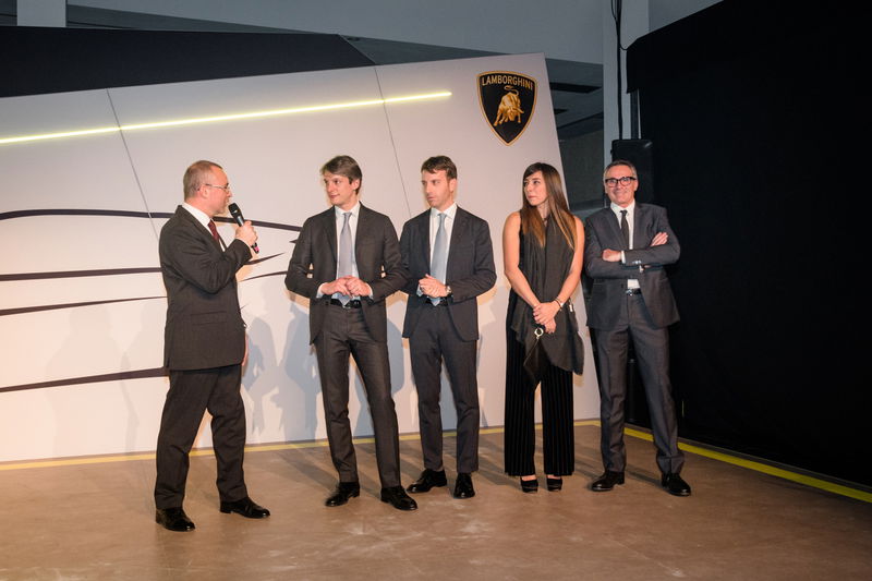 La presentazione della Lamborghini Urus