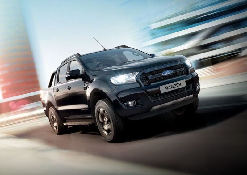 Ford Ranger Black Edition, nero totale