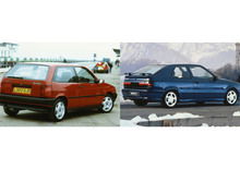 Cinque lustri fa, Confronto: Fiat Tipo Sedicivalvole Vs Renault 19 16v