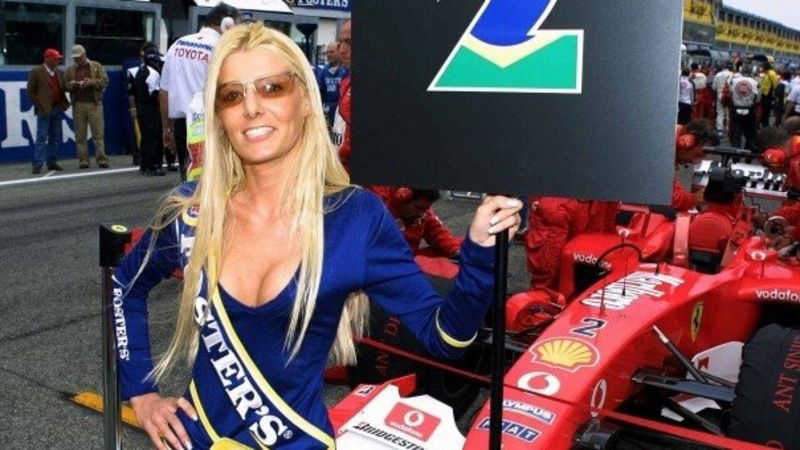 F1: grid girl, una vita in prima fila nel circo iridato 