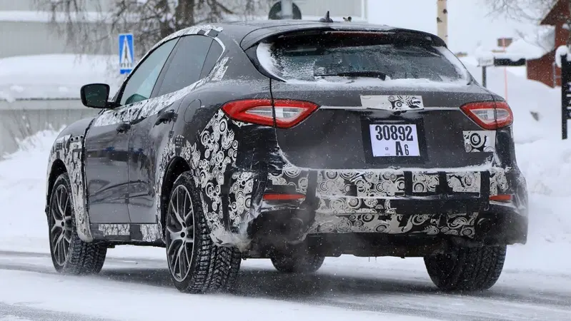 Maserati Levante GTS: le foto del nuovo modello in arrivo