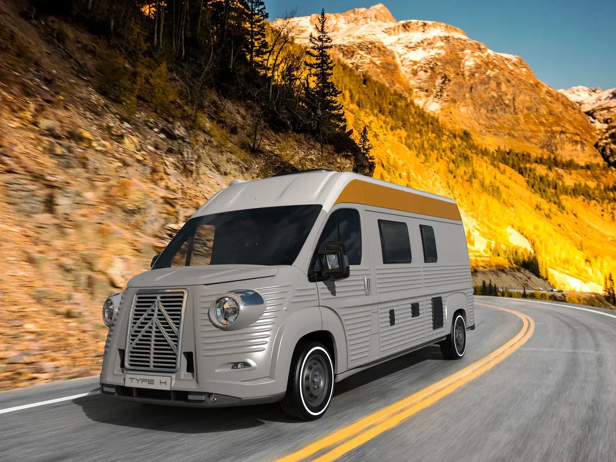 Citroen Type H 70th Anniversary Campervan: rivive il mito e parla (anche) italiano (17)