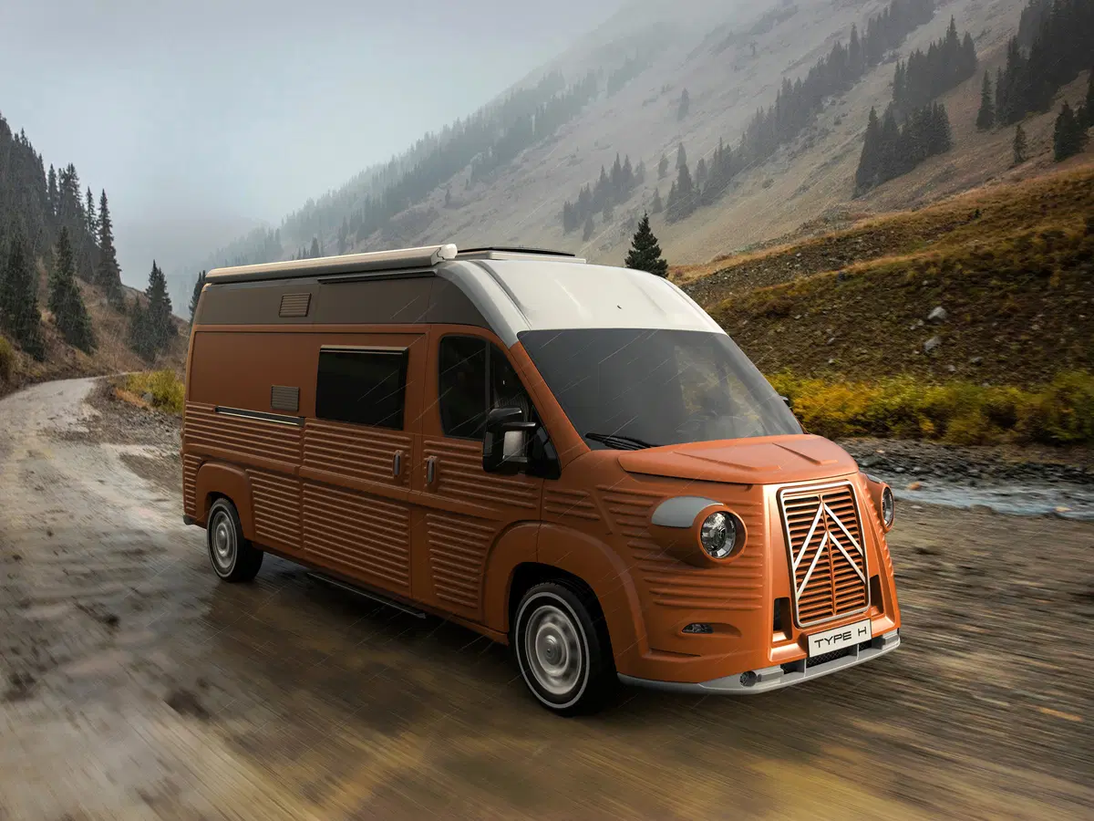 Citroen Type H 70th Anniversary Campervan: rivive il mito e parla (anche) italiano (18)