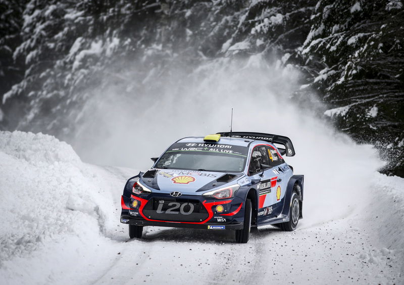 WRC18 Svezia. Tripletta Hyundai. Il Neuville che tutti si aspettano