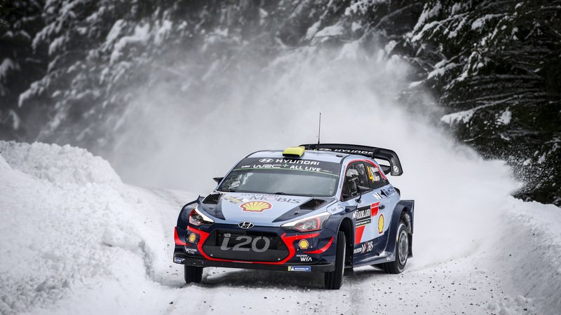 WRC18 Svezia. Tripletta Hyundai. Il Neuville che tutti si aspettano