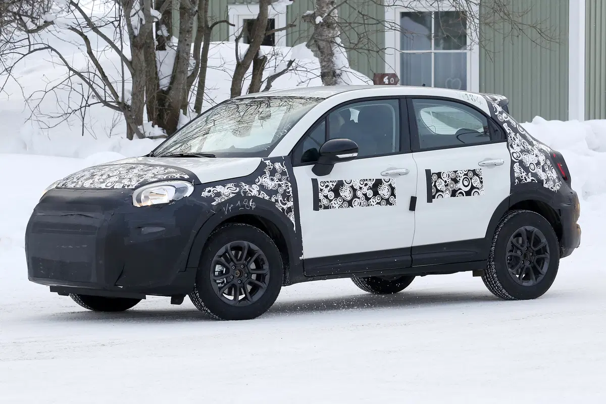 Fiat 500 X, le foto spia (7)