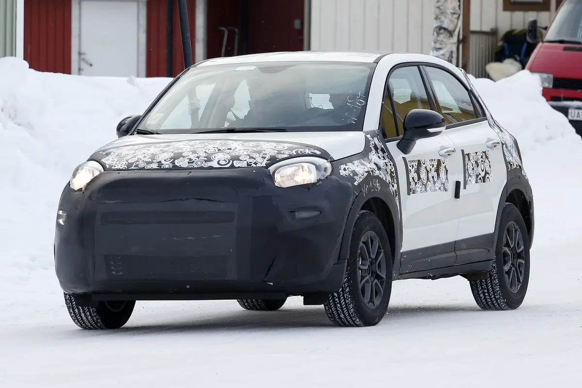 Fiat 500 X, le foto spia (9)