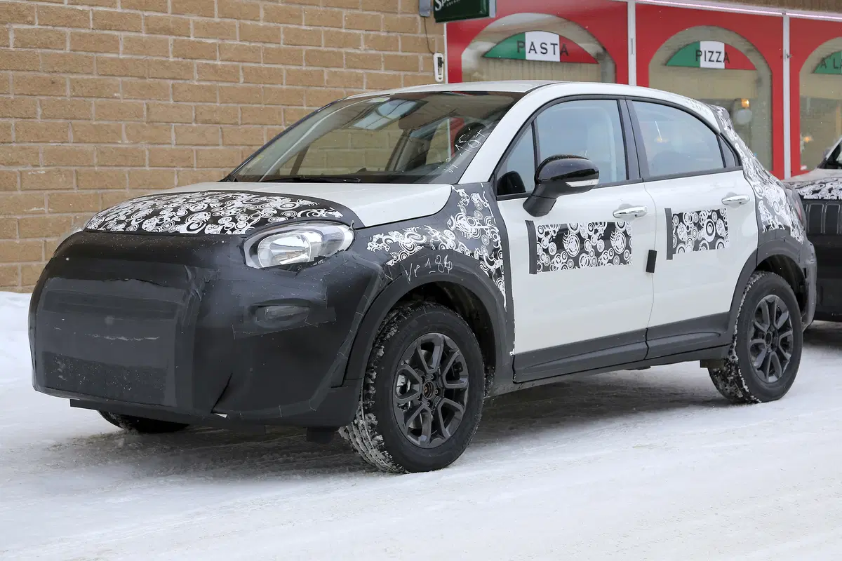 Fiat 500 X, le foto spia (6)