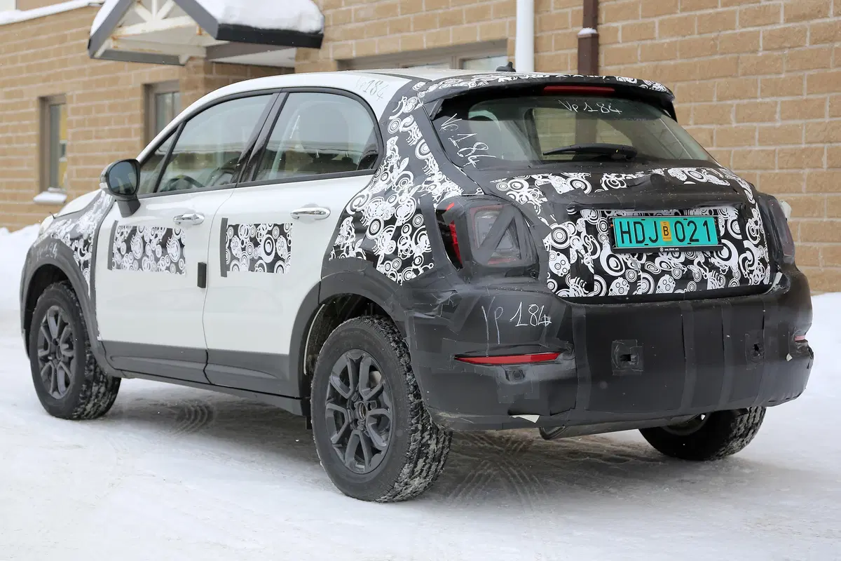 Fiat 500 X, le foto spia (14)