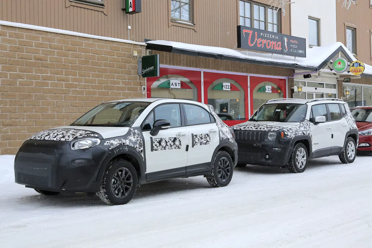 Fiat 500 X, le foto spia (8)
