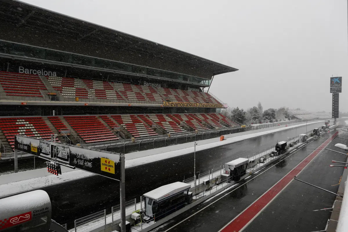 Formula 1 2018, test Barcellona, Day 3: il maltempo ferma (quasi) tutto (5)