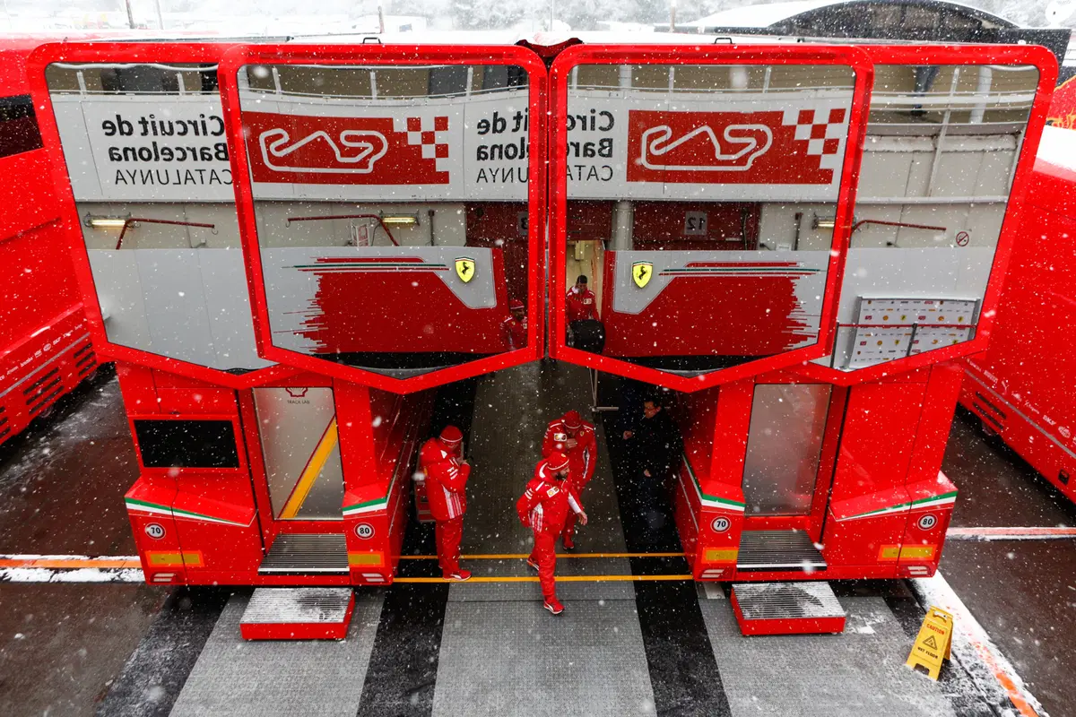 Formula 1 2018, test Barcellona, Day 3: il maltempo ferma (quasi) tutto (4)