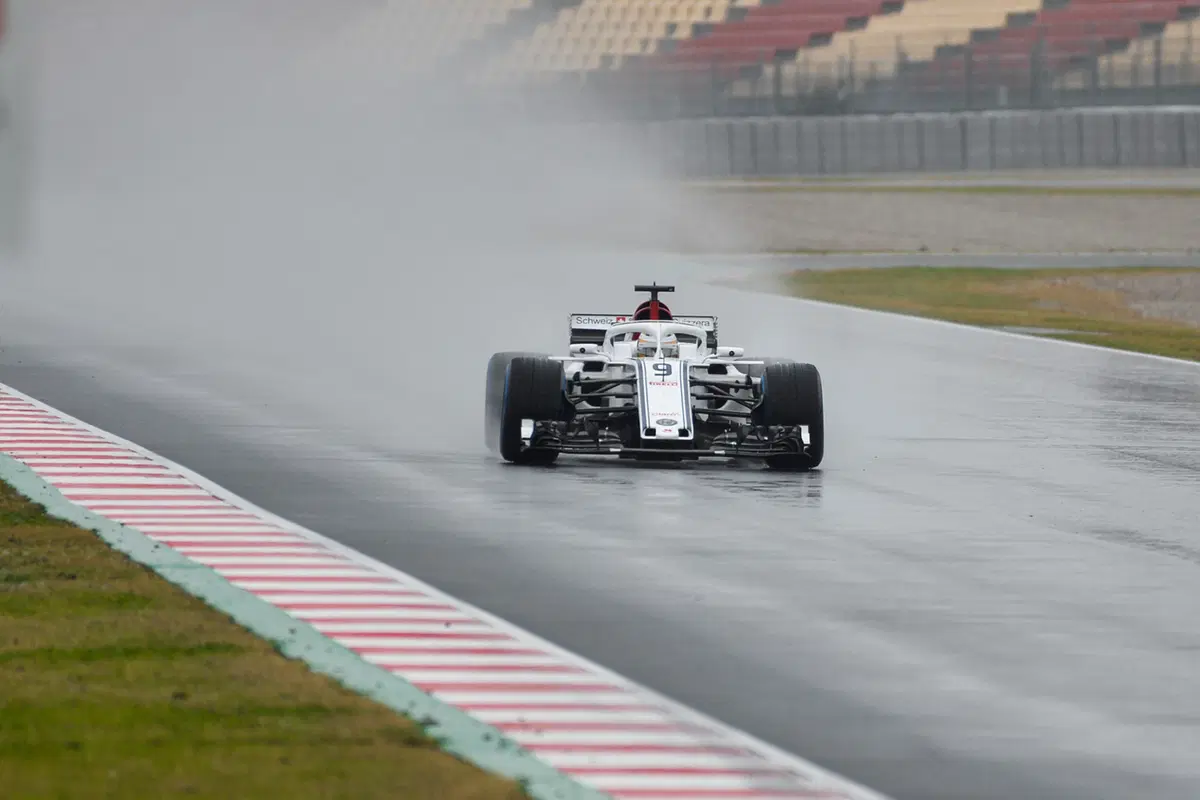Formula 1 2018, test Barcellona, Day 3: il maltempo ferma (quasi) tutto (14)