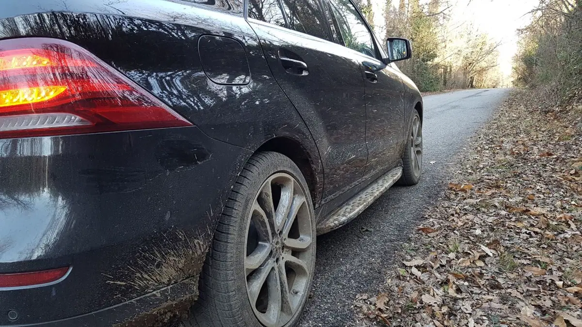 Mercedes GLE | Fango? Freddo? Esami superati... (6)