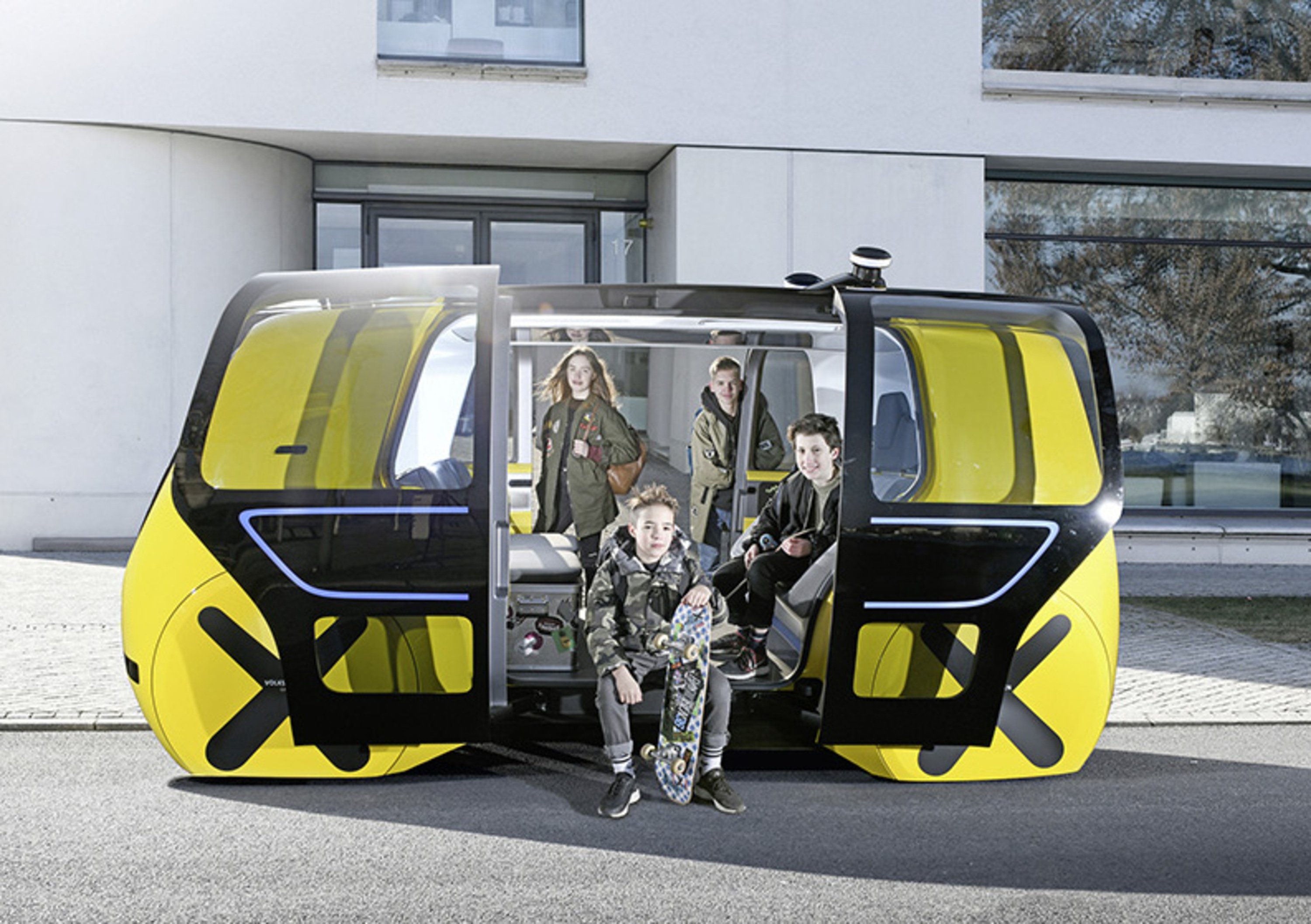 Volkswagen Sedric scuolabus al Salone di Ginevra 2018