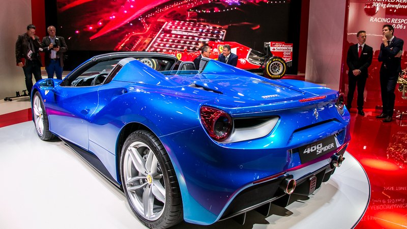 Ferrari al Salone di Francoforte 2015