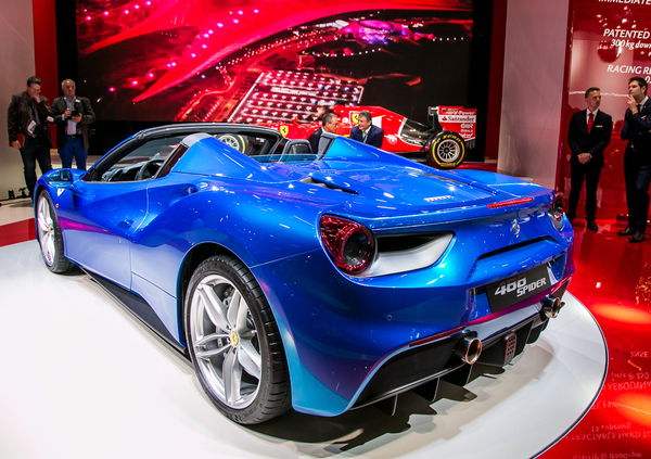 Ferrari al Salone di Francoforte 2015