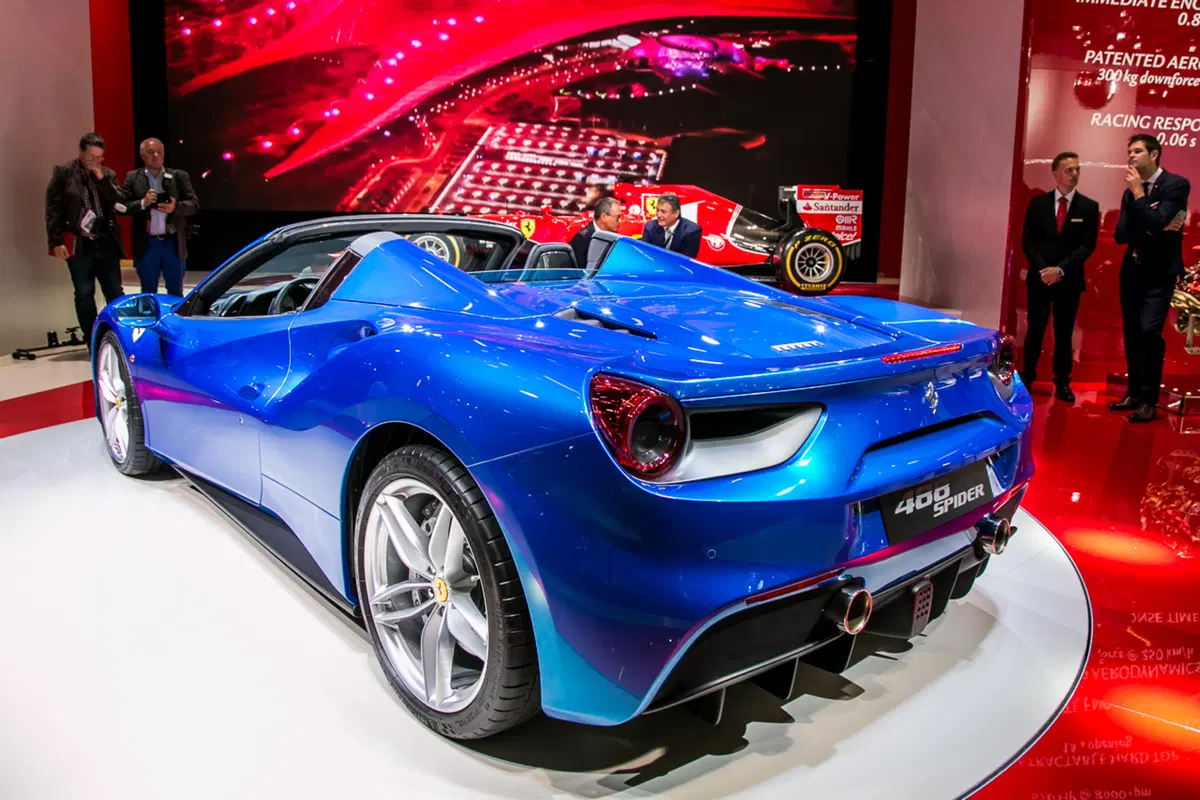 Ferrari al Salone di Francoforte 2015