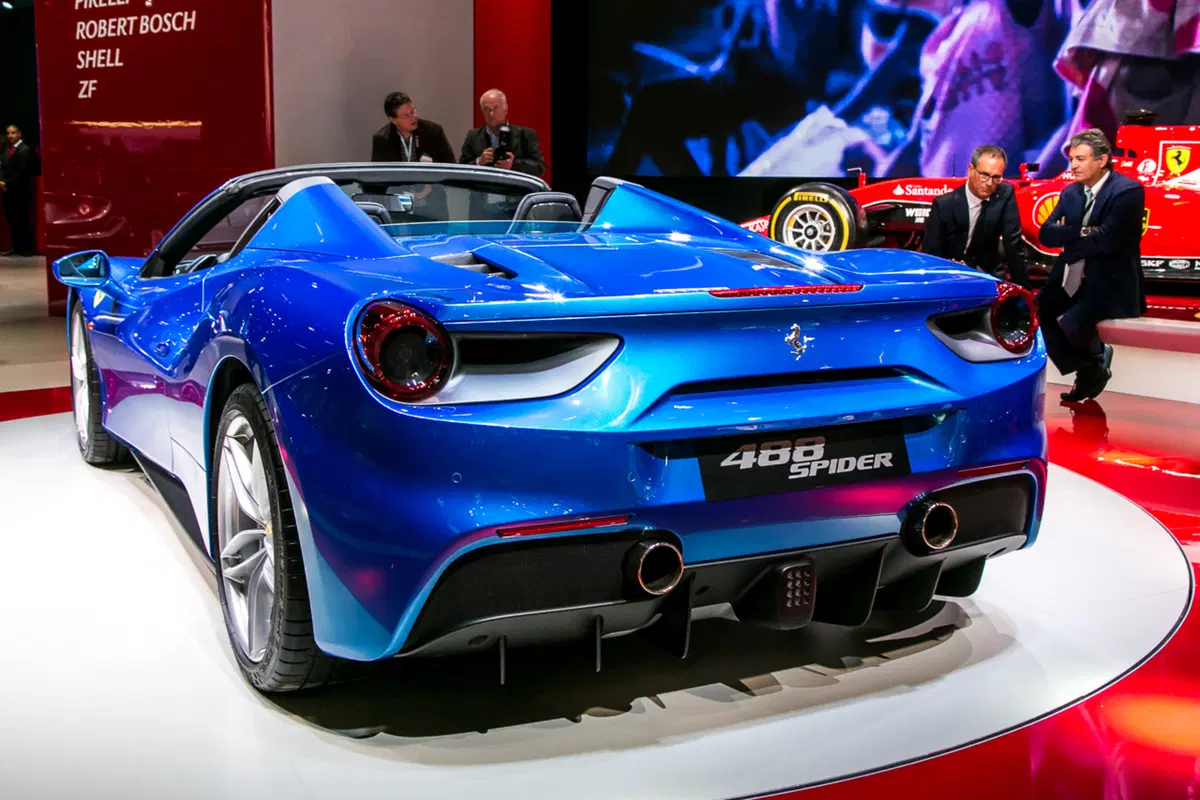 Ferrari al Salone di Francoforte 2015 (2)