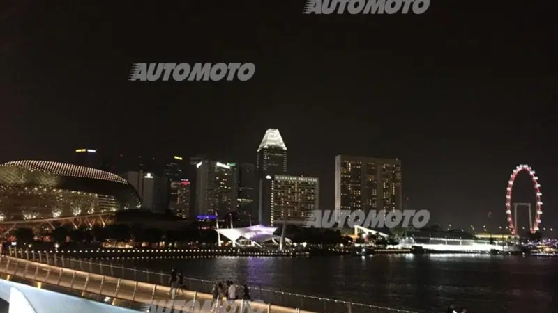 Staurenghi e la F1 vista dall'hospitality Pirelli. Il GP di Singapore