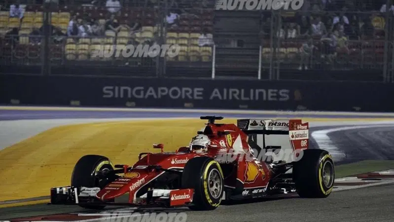 F1, Gp Singapore 2015: pole per Vettel