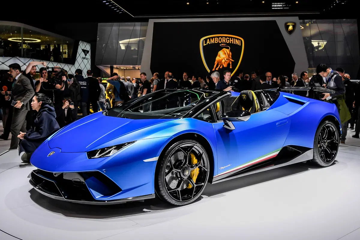 Lamborghini Huracan Performante Spyder al Salone di Ginevra 2018