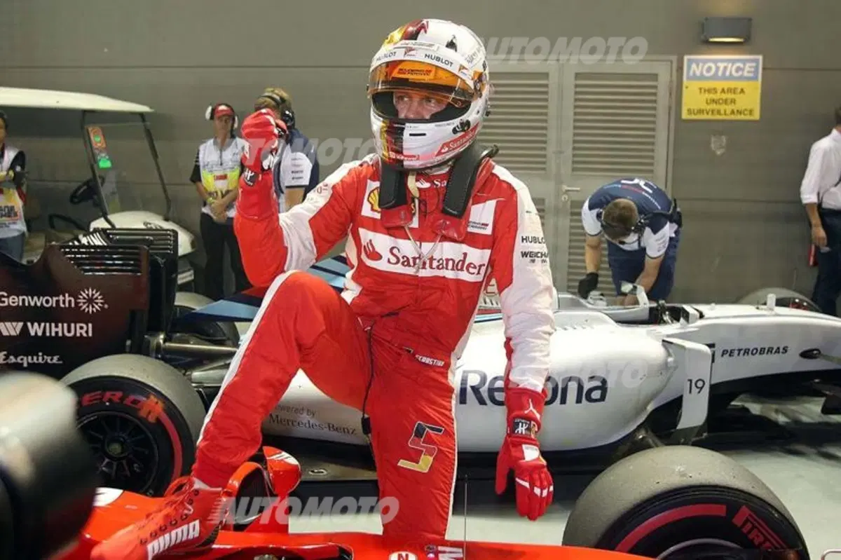 F1, Gp Singapore 2015: pole per Vettel (31)
