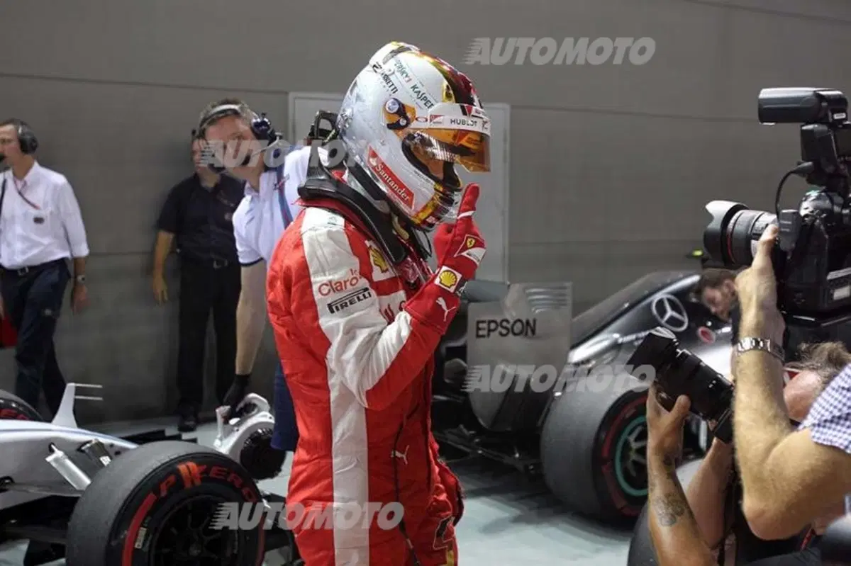 F1, Gp Singapore 2015, Vettel: «Domani ci aspetta il compito più difficile» (22)
