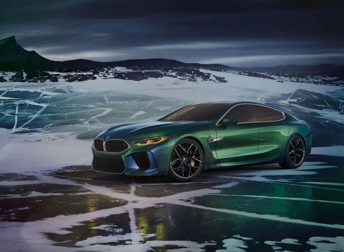BMW M8 Gran Coupé Concept al Salone di Ginevra 2018