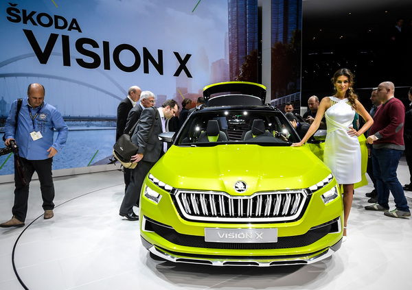 Skoda Vision X al Salone di Ginevra 2018 [video]