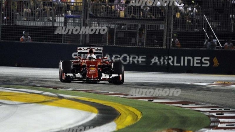 F1, Gp Singapore 2015, Vettel: &laquo;Proveremo a dare del filo da torcere alla Mercedes&raquo;