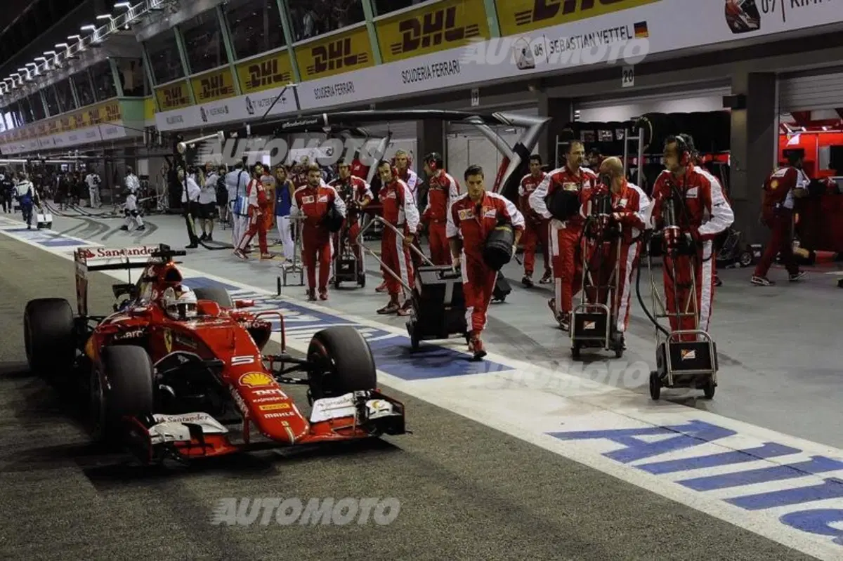 F1, Gp Singapore 2015, Vettel: «Proveremo a dare del filo da torcere alla Mercedes»