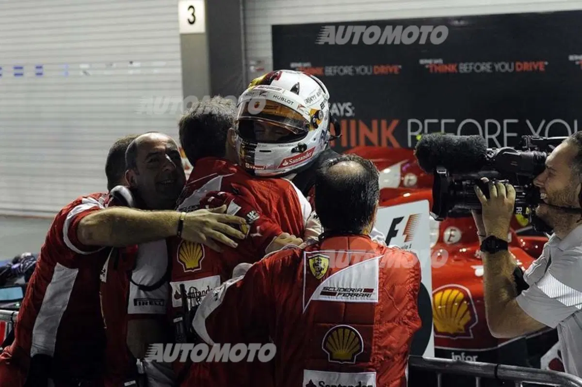 F1, Gp Singapore 2015, Vettel: «Proveremo a dare del filo da torcere alla Mercedes» (15)