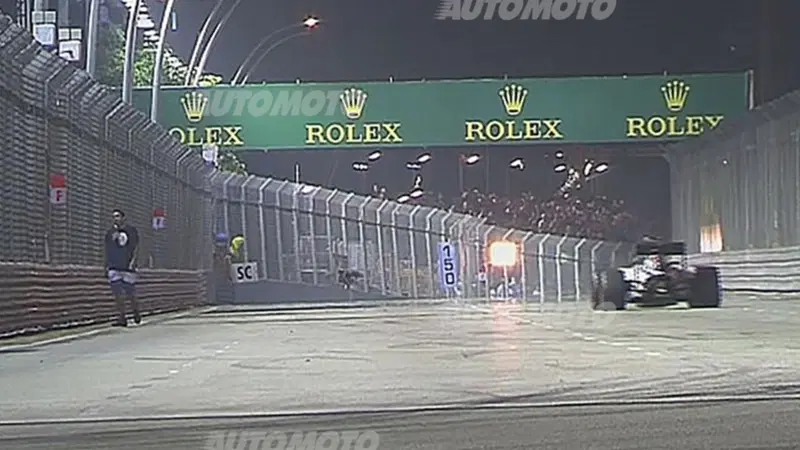 F1, Gp Singapore 2015: il ritorno dell'invasione di pista