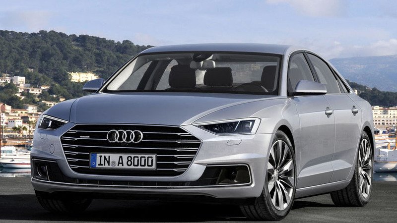 Nuova Audi A8: dal rendering, lo stile dei quattro anelli &egrave; evidente