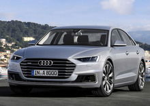 Nuova Audi A8: dal rendering, lo stile dei quattro anelli è evidente