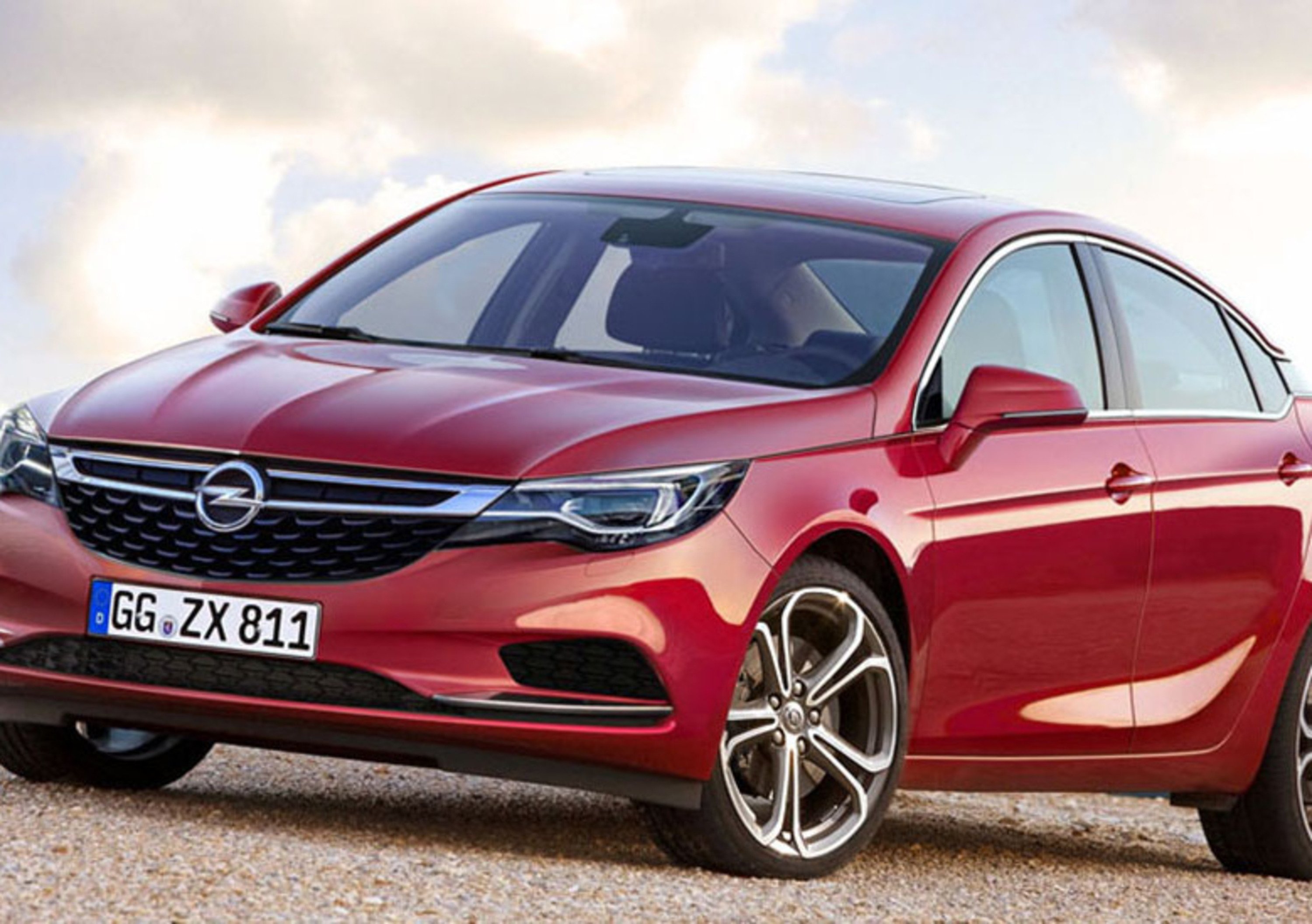 Nuova Opel Insignia: nel rendering, chiara ispirazione alla &ldquo;Monza&rdquo;