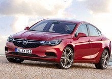 Nuova Opel Insignia: nel rendering, chiara ispirazione alla “Monza”