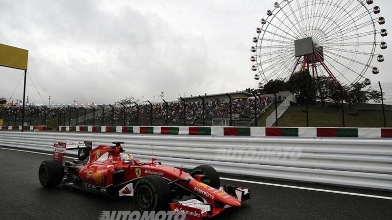 F1, Gp Giappone 2015, Vettel: &laquo;Ho faticato a trovare il ritmo giusto&raquo;
