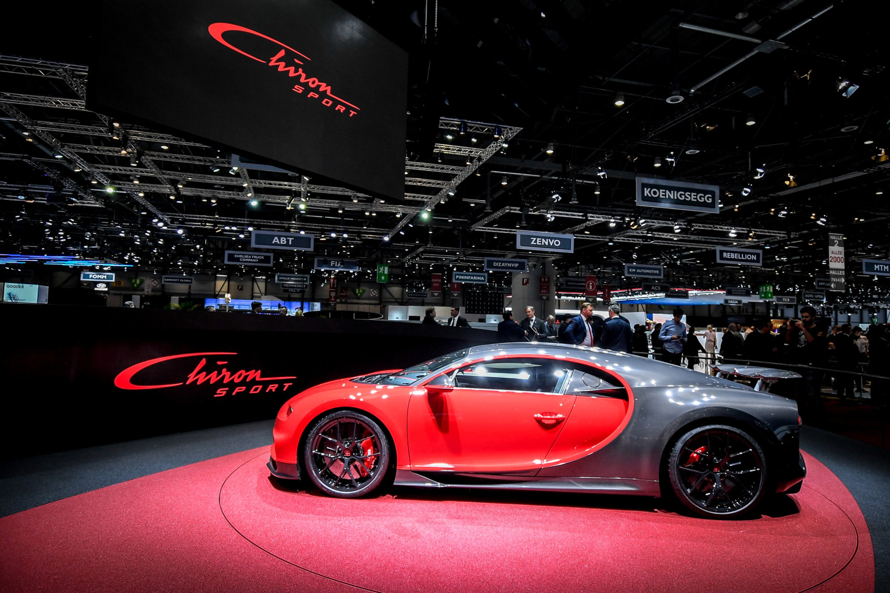 Bugatti al Salone di Ginevra 2018