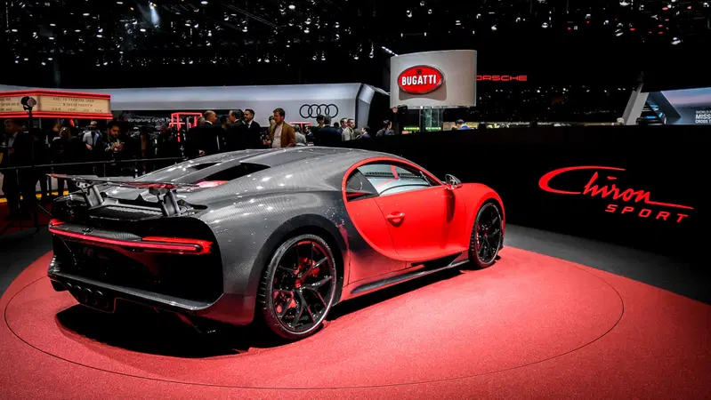 Bugatti Chiron Sport al Salone di Ginevra 2018