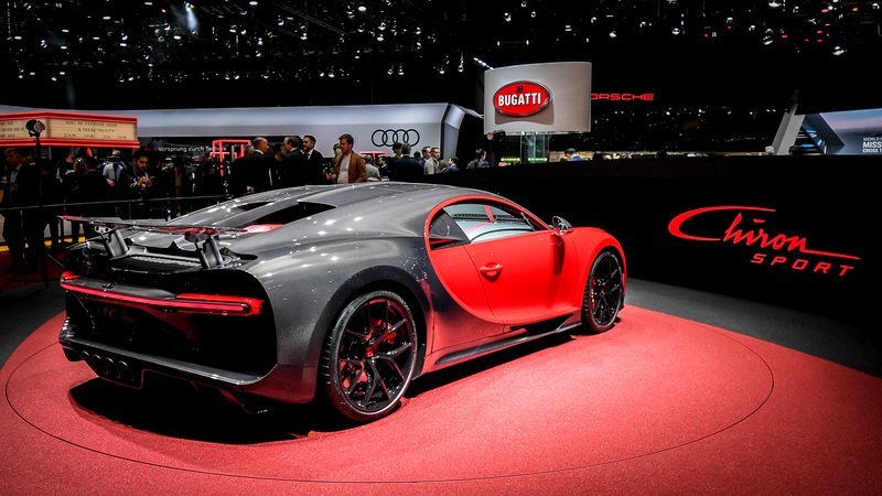 Bugatti Chiron Sport al Salone di Ginevra 2018
