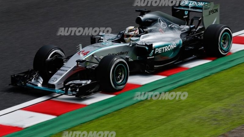 F1, Gp Giappone 2015: vince Hamilton. Vettel terzo