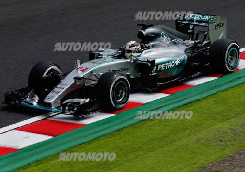 F1, Gp Giappone 2015: vince Hamilton. Vettel terzo