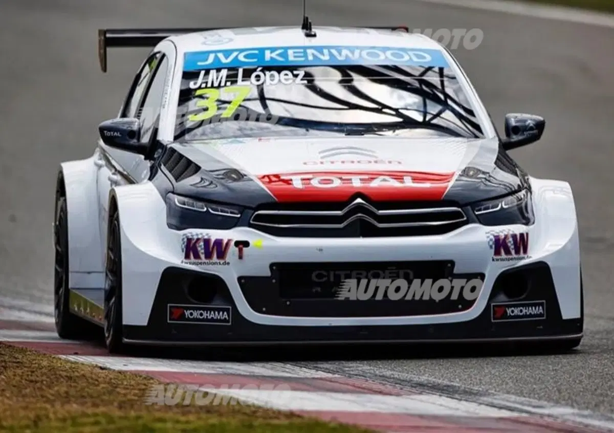 WTCC 2015, Cina: vincono L&oacute;pez e Muller. Citroen campione del mondo Costruttori