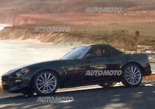 Fiat 124 Spider: le foto in anteprima